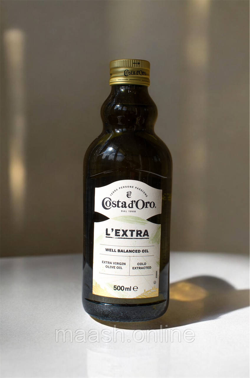 Оливкова олія холодного віджиму L`extra Costa d'Oro, 500 мл