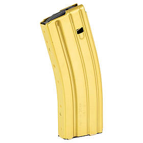 Магазин DuraMag для .223 Remington / 5.56x45 NATO, 300BLK 30-RD Aluminum, Колір: Gold - 30 патронів