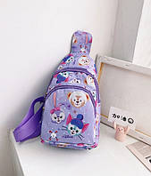 Дитяча сумка бананка через плече для дівчинки