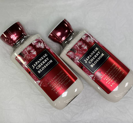 Парфумований лосьйон для тіла  Bath and Body Works Japanese Cherry Blossom  Body Lotion 236мл, фото 4
