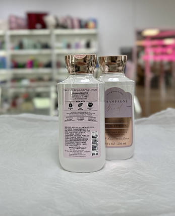 Парфумований лосьйон для тіла Bath and Body Works Champagne Toast  Body Lotion 236мл, фото 3