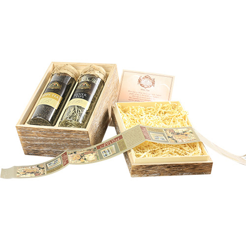 Білий та чорний чай з тіпсами Basilur Срібні тіпси та тіпсовий чай 100г, фото 1