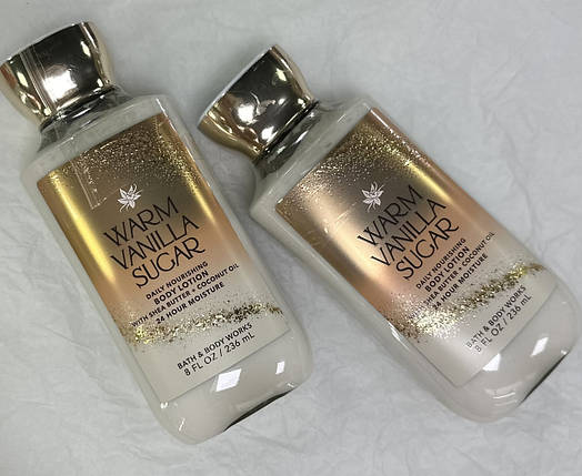 Парфумований лосьйон для тіла  Bath and Body Works Warm Vanilla Sugar Body Lotion 236мл, фото 3