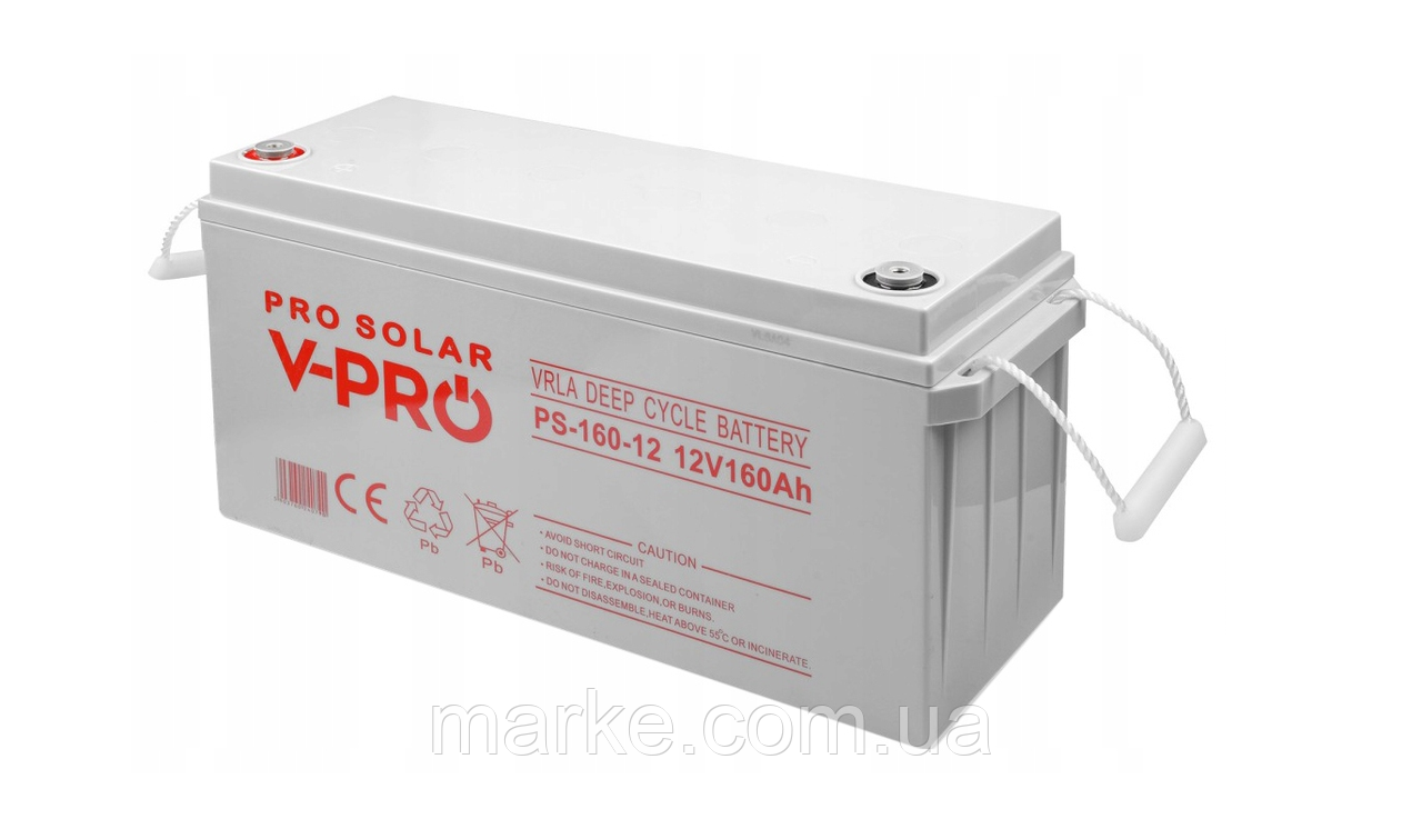 Аккумулятор 160Ah 12V VOLT VRLA DEEP CYCLE (6AKXDEEP16) (mrk)