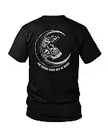 Тактична футболка Savage Tacticians 'Goons Come Out At Night' - череп у шоломі у формі півмісяця