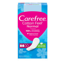 Гігієнічні прокладки Carefree Cotton Aloe з екстрактом бавовни й алое 30 шт. 3574661565040/3574661486147 smart