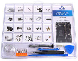 Набір інструментів SEHNGWEI SW-010 для ремонту смартфона, бокс для зберігання, 295x235мм