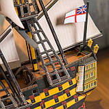 Трехмерная головоломка-конструктор "HMS VICTORY" Розмір 33х22, 5х4, 6 см, Вік 8 - 11 років, фото 4