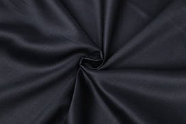 Сатин 240 см Чорний 100% бавовна преміум