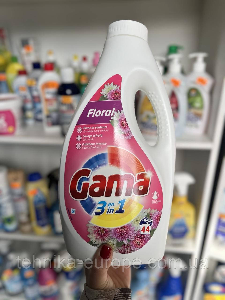 Гель для прання Gama floral 66 прань 	Gama	V15