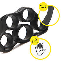 Набір еспандерів Cornix Hand Grip Workout Kit 5 шт. XR-0269 Black Poland, фото 5