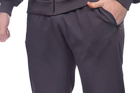 Штани спортивні чоловічі Calvin Klein 24-0042-2 темно-сірі, фото 4