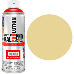 Фарба-аерозоль Pintyplus на водній основі Evolution Ral 1001 Бежева 400 мл 8429576223804 smart