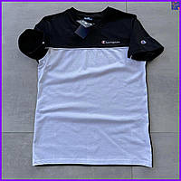 Футболка Champion чоловіча жіноча трикотажна чемпіон