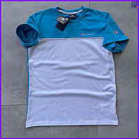 Футболка Champion чоловіча жіноча трикотажна чемпіон