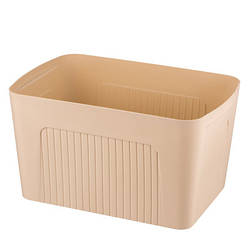 Контейнер для зберігання Ardesto З кришкою Бежевий 23 л ARHC2523B smart