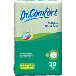 Підгузки для дорослих Dr.Comfort Medium 6 крапель 30 шт 8680131200986 smart