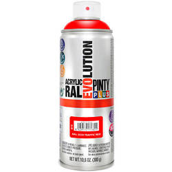 Фарба-аерозоль Pintyplus на водній основі Evolution Ral 3020 Червоний 400 мл 8429576170801 smart