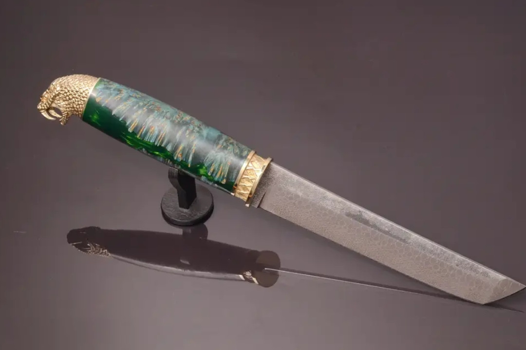 Танто ручної роботи "Змій"