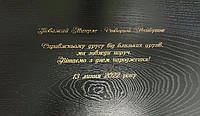 Лазерне гравірування на лезах, сагайдаках, футлярах шампурів