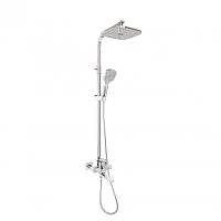 Душевая система универсальная Lidz Wawel 1030 LDWAW1030CRM45391 Chrome на три потребителя (с изливом) из цинка