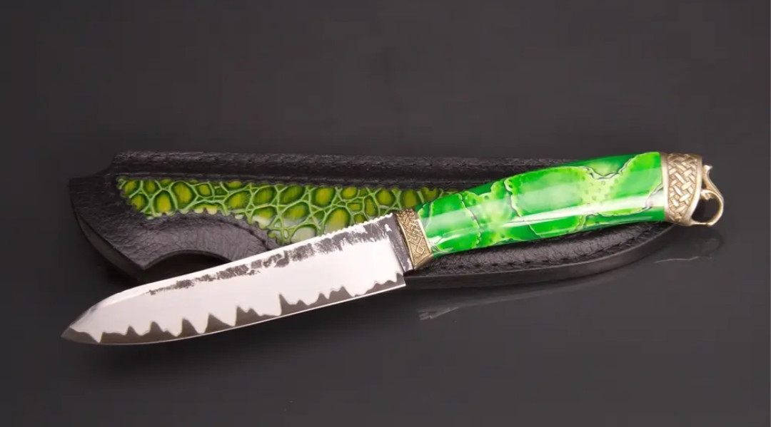 Ніж ручної роботи "Тропік", Ді-90 МП