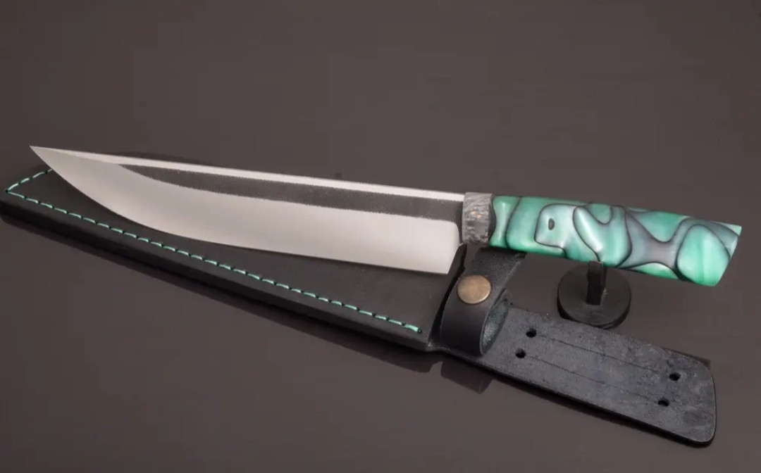 Ніж шеф ручної роботи з австрійської нержавіючої сталі N690 - безпрограшний подарунок кухареві