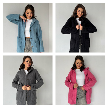 Куртка з м'якого штучного хутра, фото 1