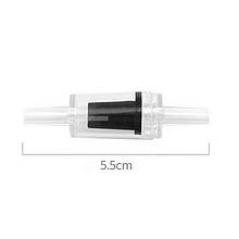 Повітряний зворотний клапан для шлангу 4 мм пелюсткового типу