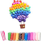 Пластилін-моделін для ліплення на 12 кольорів із 3 шпательками в наборі, фото 5