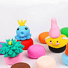 Пластилін-моделін для ліплення на 12 кольорів із 3 шпательками в наборі, фото 6