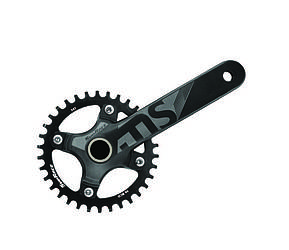 Шатуни SunRace FCMS0V Hollowtech (вісь 24мм), 175 мм, 34T, 96BCD, на 11/10/9шв., чорний