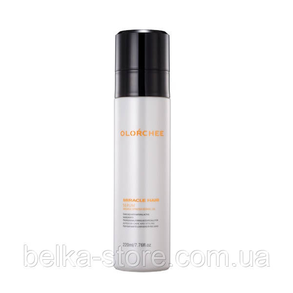 Спрей-сироватка для волосся з олією аргани Olorchee Miracle Hair Serum, 220 мл, фото 1