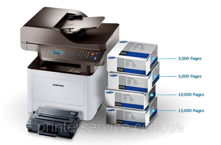 БФП Samsung SL-M4070FD формату А4, ADF, Duplex, 4 в 1