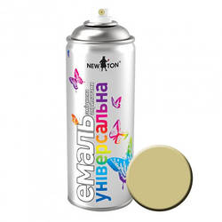 Аерозольна фарба для автомобіля New Ton універсальна 1001 бежевий мат, 400 мл 11947 smart