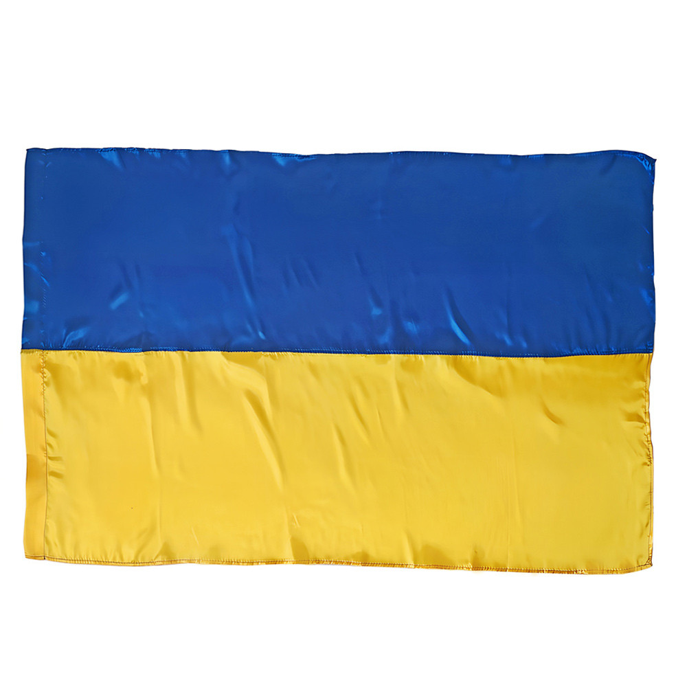 Прапор України атласний (140х90 см)