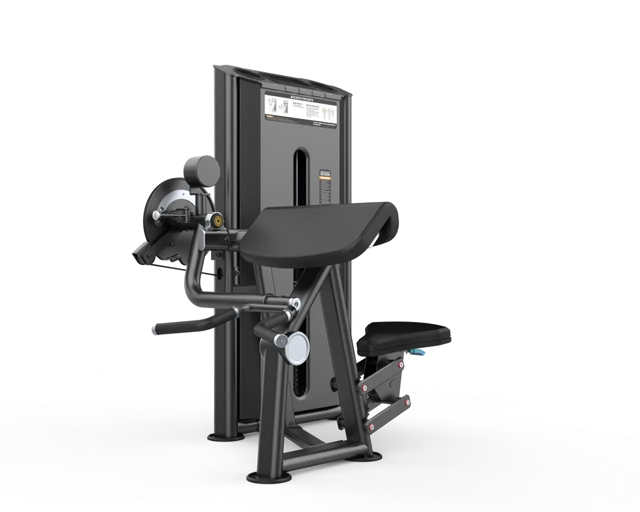 Тренажер біцепс/трицепс комбо DHZ U2087 Тренажер для біцепса та трицепса Тренажер блоковий DHZ Fitness, фото 1