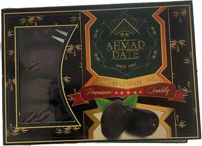 Фініки свіжі Ahmad Date Premium у коробці, 250г
