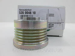 Шкив генератора (5-pk) на Рено Мастер II 1.9dCi (без кондиционера) INA (Германия) 535004810