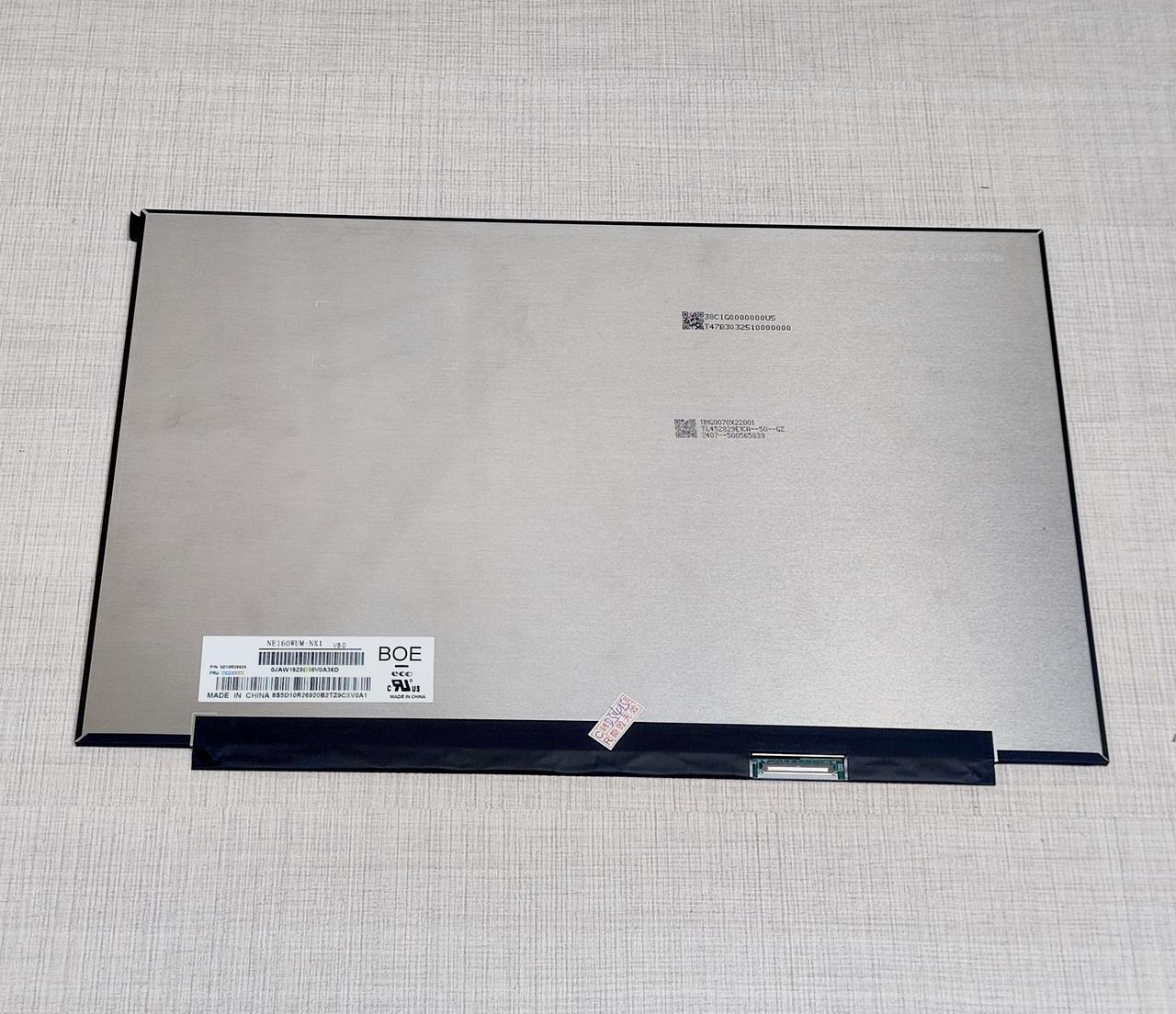 Матрица 16,0" NE160WUM-NX1 1920*1200 IPS 40 pin справа внизу товщ. 3,5мм