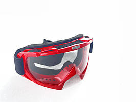 Кросові окуляри (mod:MJ-1015, червоні, прозоре скло)