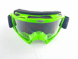 Кросові окуляри (mod:MJ-1015, салатові, прозоре скло)