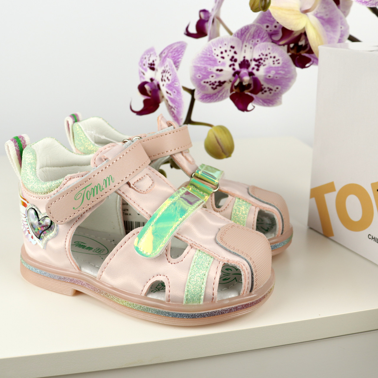 Босоніжки дівчинці серія Ортопед Мої перші кроки Том.м