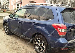 Вітровики вікон Субару Форестер 4 (дефлектори бічних вікон Subaru Forester 4 SJ)