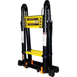 Драбина GTM трансформер телескопічна 2*6сх 1,0-5,0м анодований алюміній KME3050B/2.5+2.5 smart