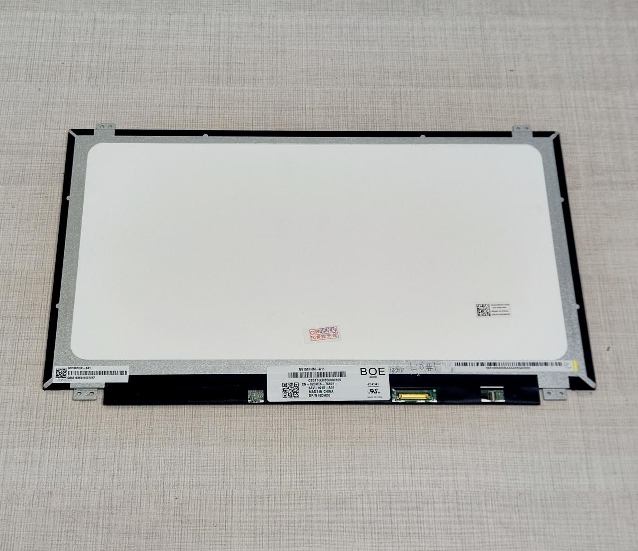 Матриця 15.6" NV156FHM-N42 v8.0 IPS 1920*1080 eDP 30 pin оправа внизу товщ. 3,5 мм вушка