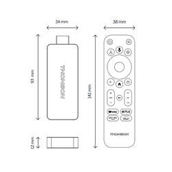Медіаплеєр THOMSON Streaming Stick 140 4K UHD 223490 smart