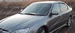 Вітровики вікон Субару Легасі 4 (дефлектори бічних вікон Subaru Legacy 4) 