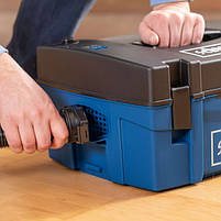 Пилосос для інструменту Scheppach HD2p у вигляді кейсу з продуктивністю 120 м³/година та 5 літр., фото 2