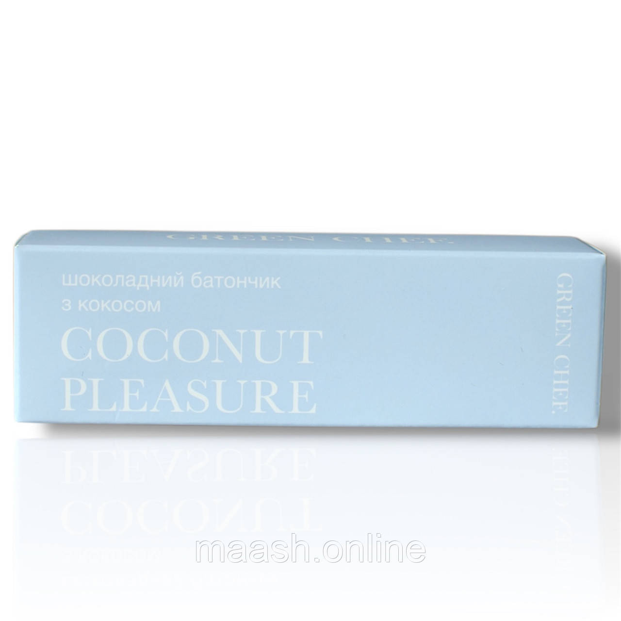 Батончик COCONUT PLEASURE Кокосова насолода GREEN CHEF, 50г